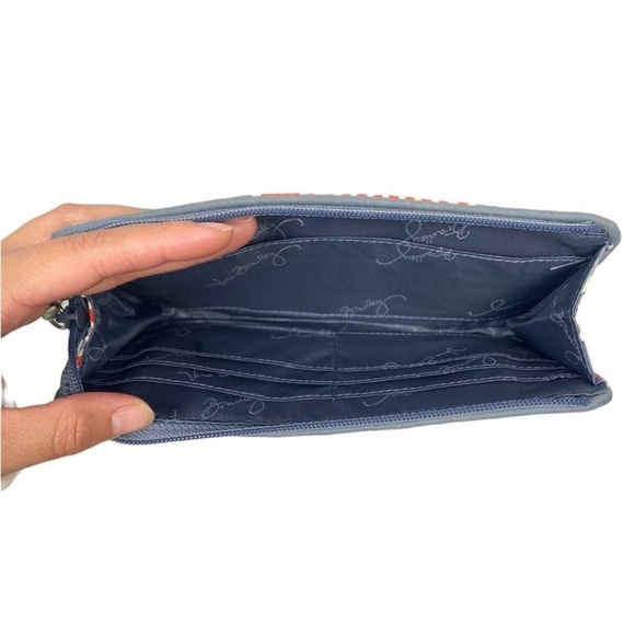 Vera Bradley Front Zip Wristlet Nomadic Floral Nomadic Floral - Picture 3 of 7